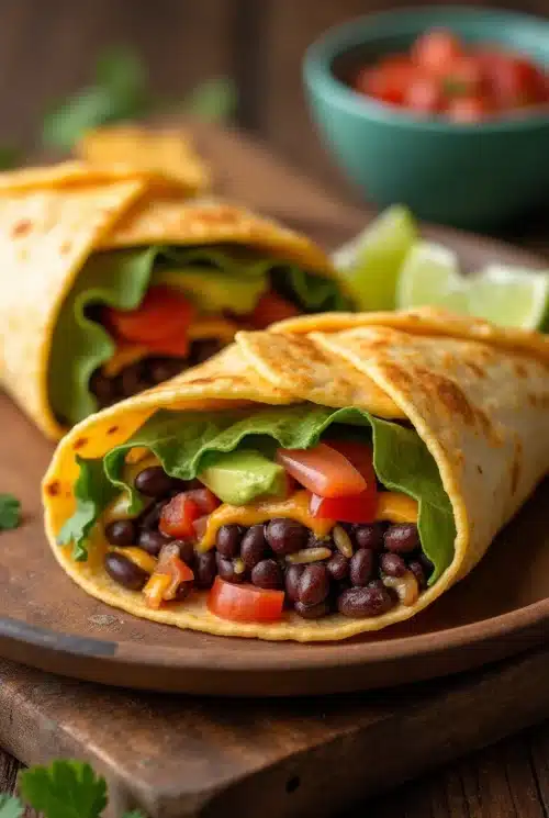 Black Bean Crunch Wrap