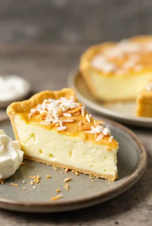 Coconut Custard Pie Recipe