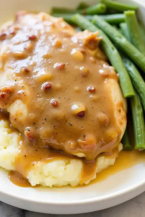 Crockpot Chicken and Gravy Recipe