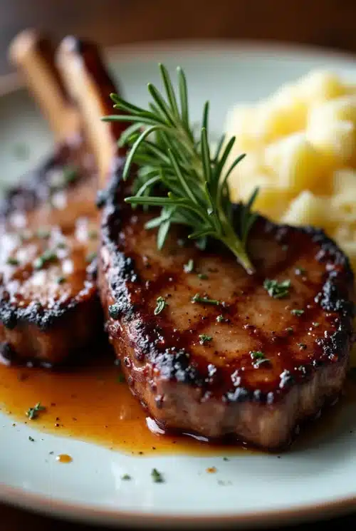 Frenched Rib Chops Recipe