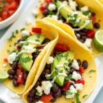 Vegetarian Black Bean Tacos Recipe