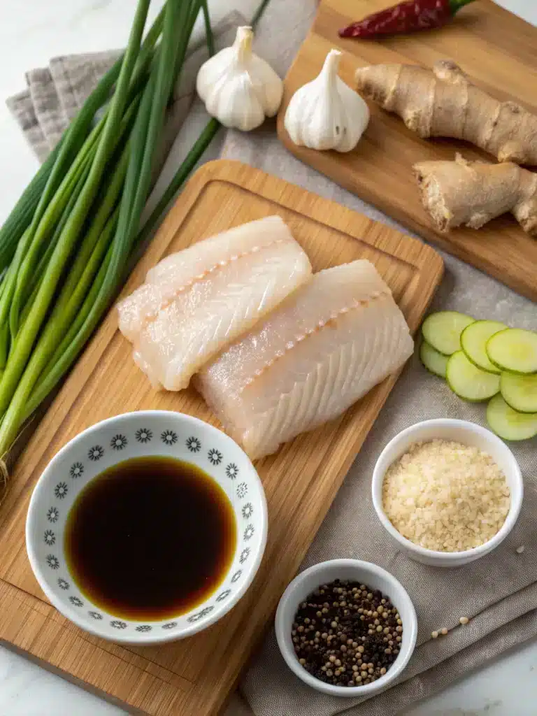 asian cod recipeingredients
