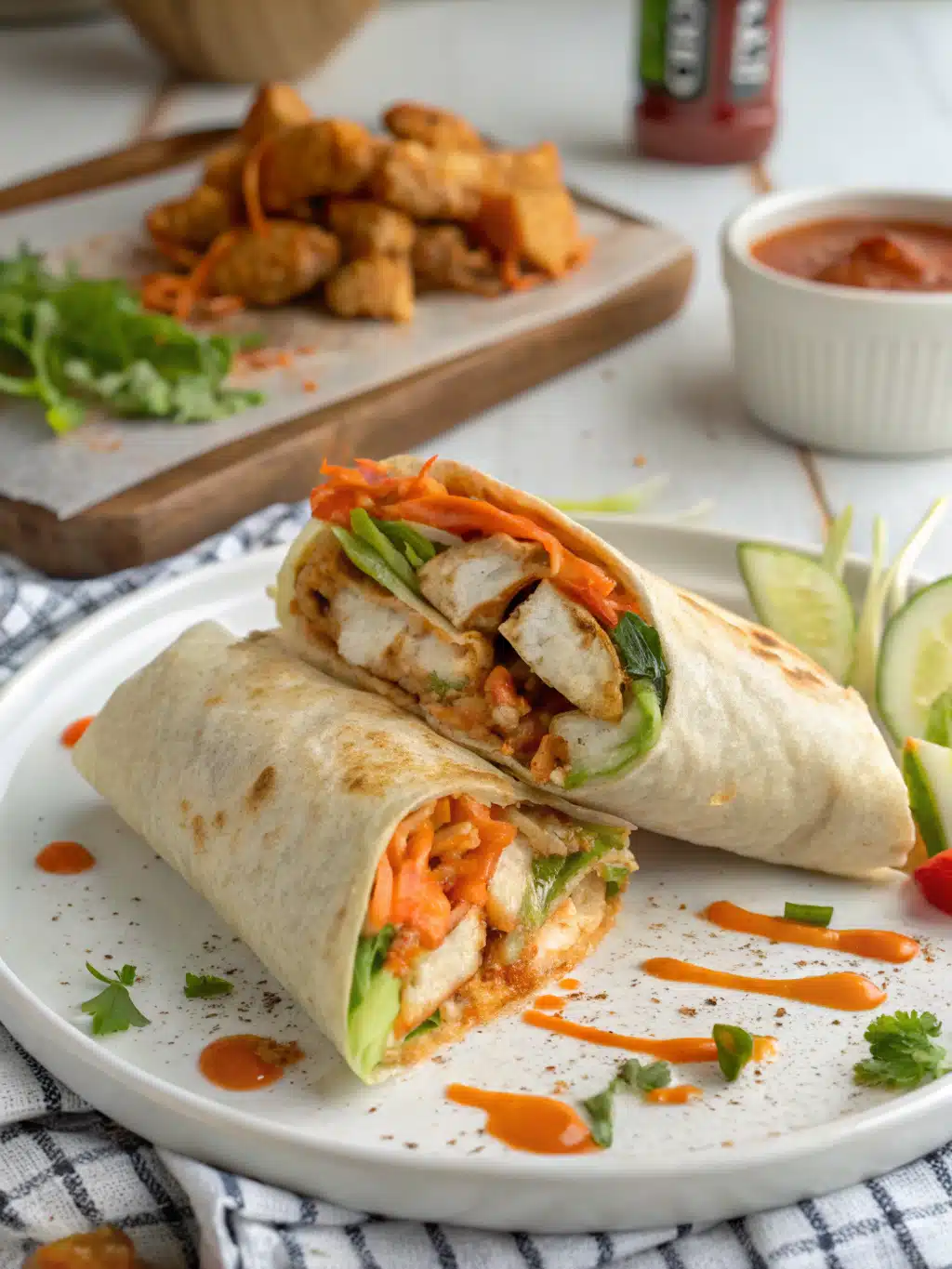 buffalo chicken wrap recipe