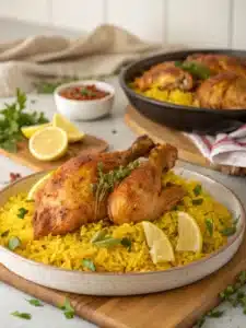 chicken and yellow rice recipe