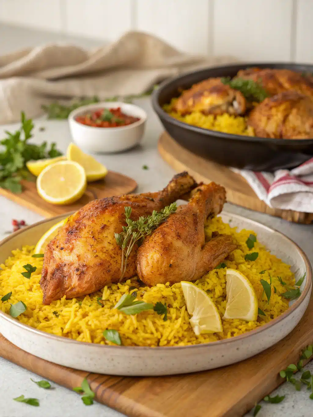 chicken and yellow rice recipe