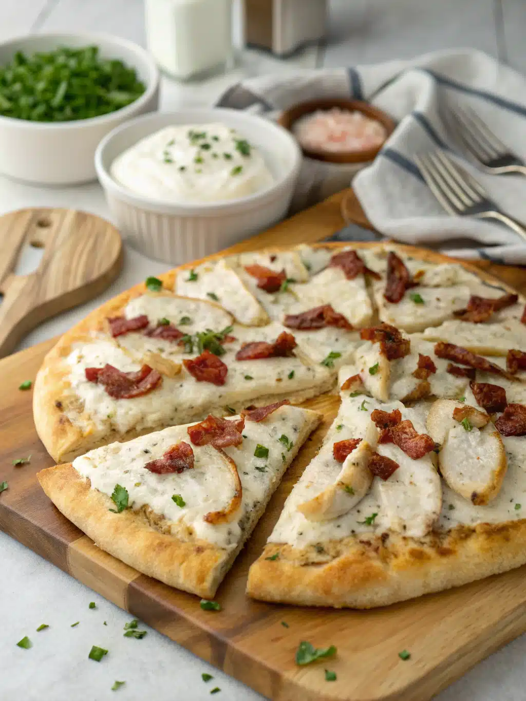 chicken bacon ranch pizza recipe