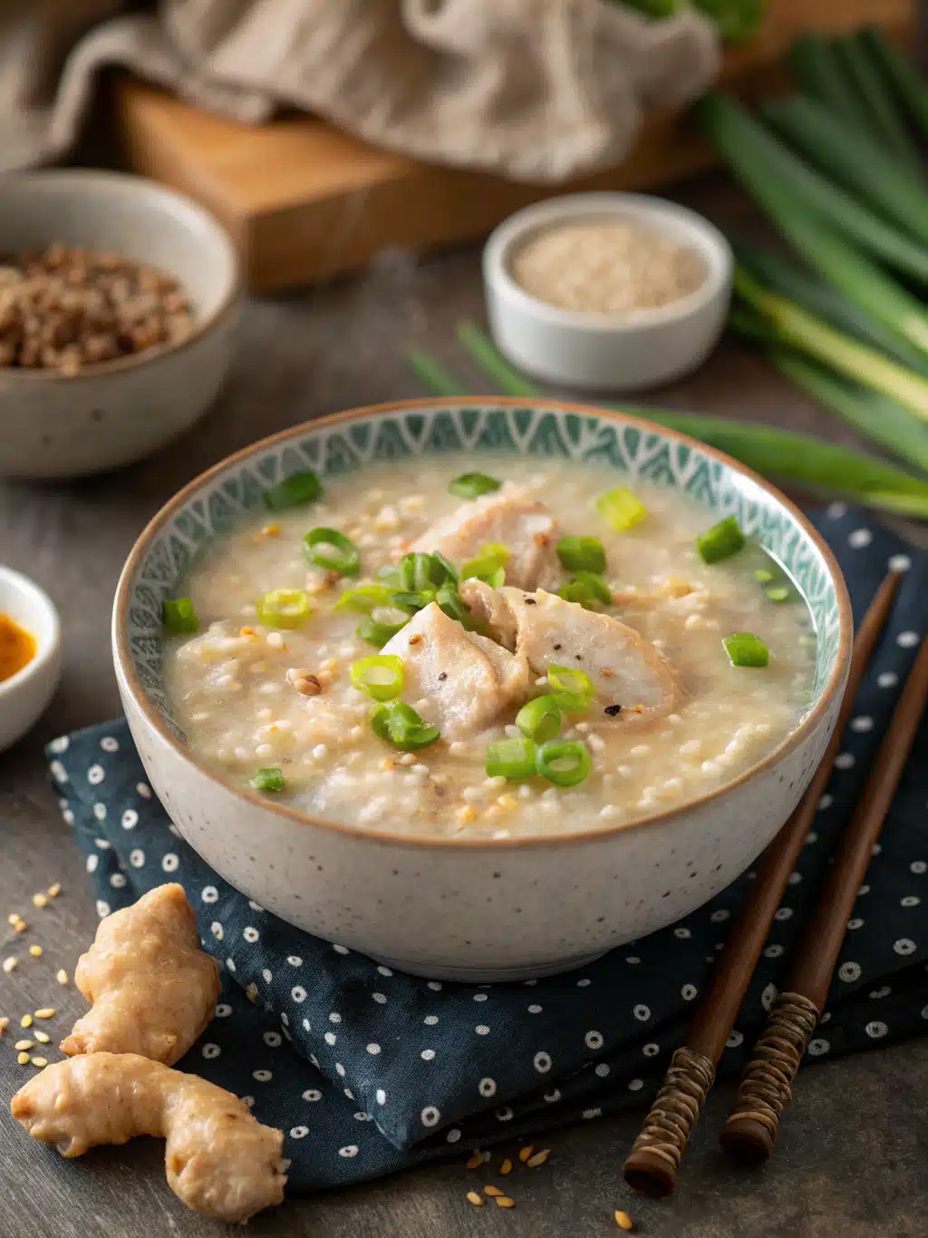 chicken congee recipe
