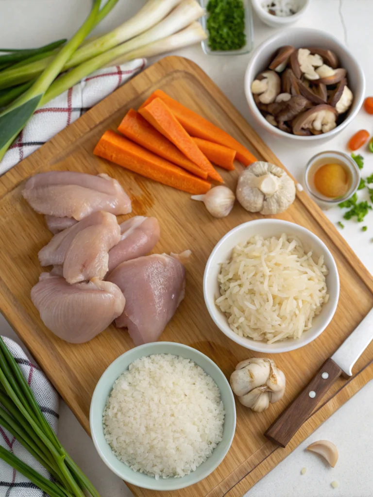 chicken long rice recipeingredients