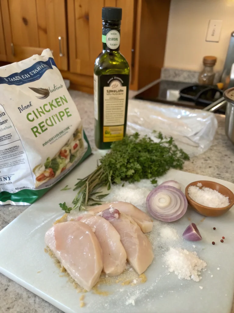 forgotten chicken recipeingredients