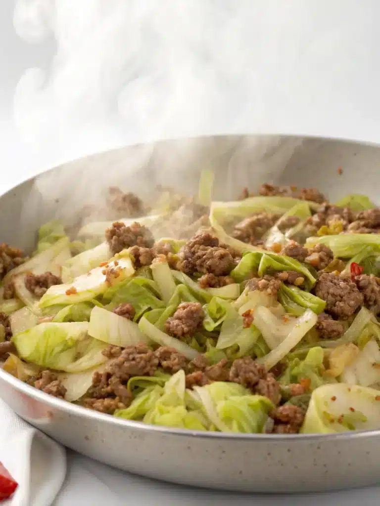 ground beef cabbage recipe