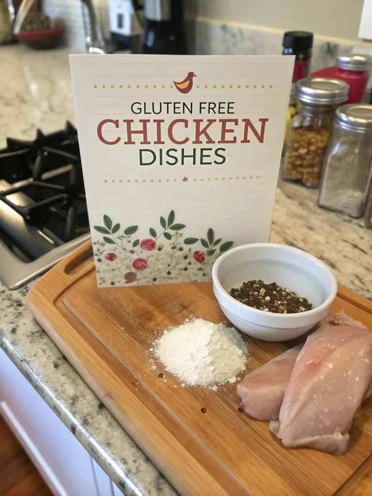 instruction gluten free chicken recipes