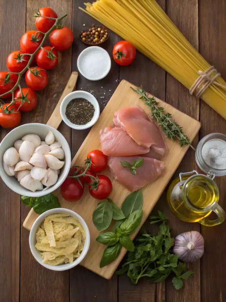 italian chicken pasta recipesingredients