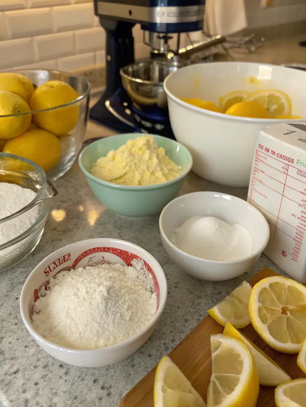 Lemon Cake Mix Recipes Preparation