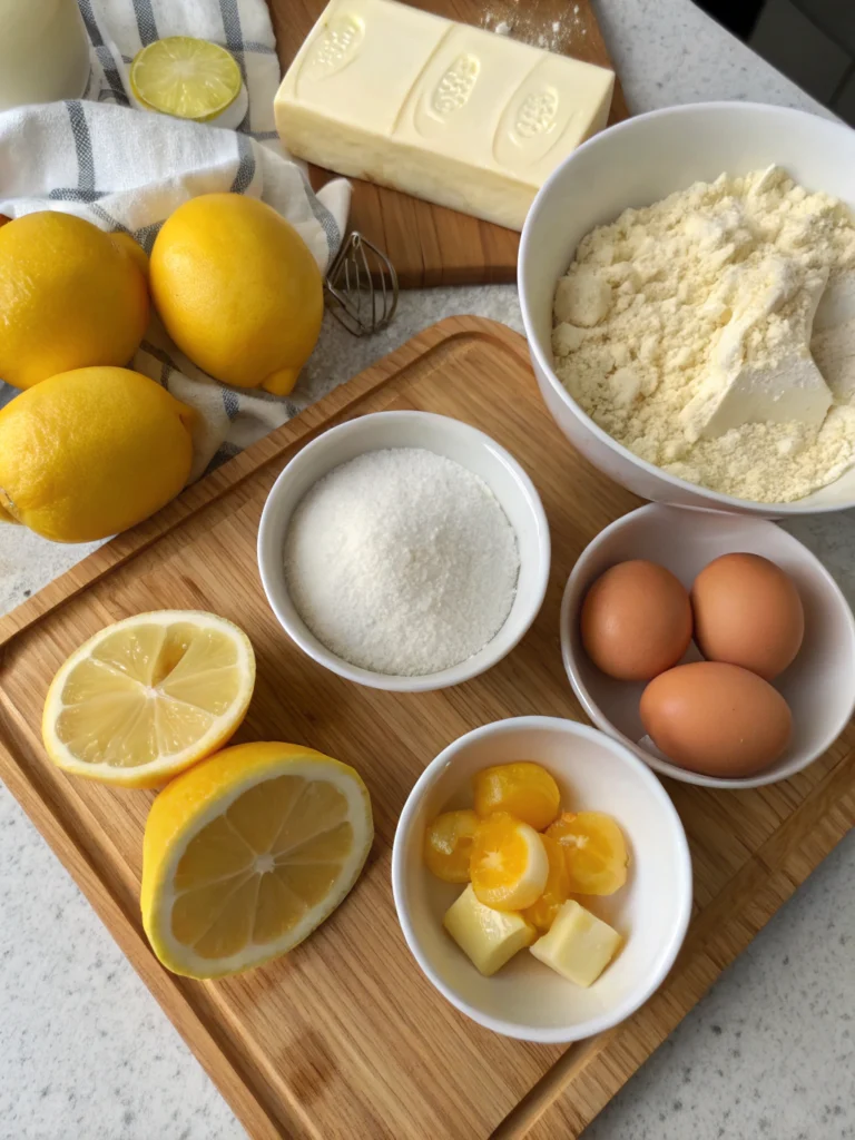 lemon cookie recipeingredients