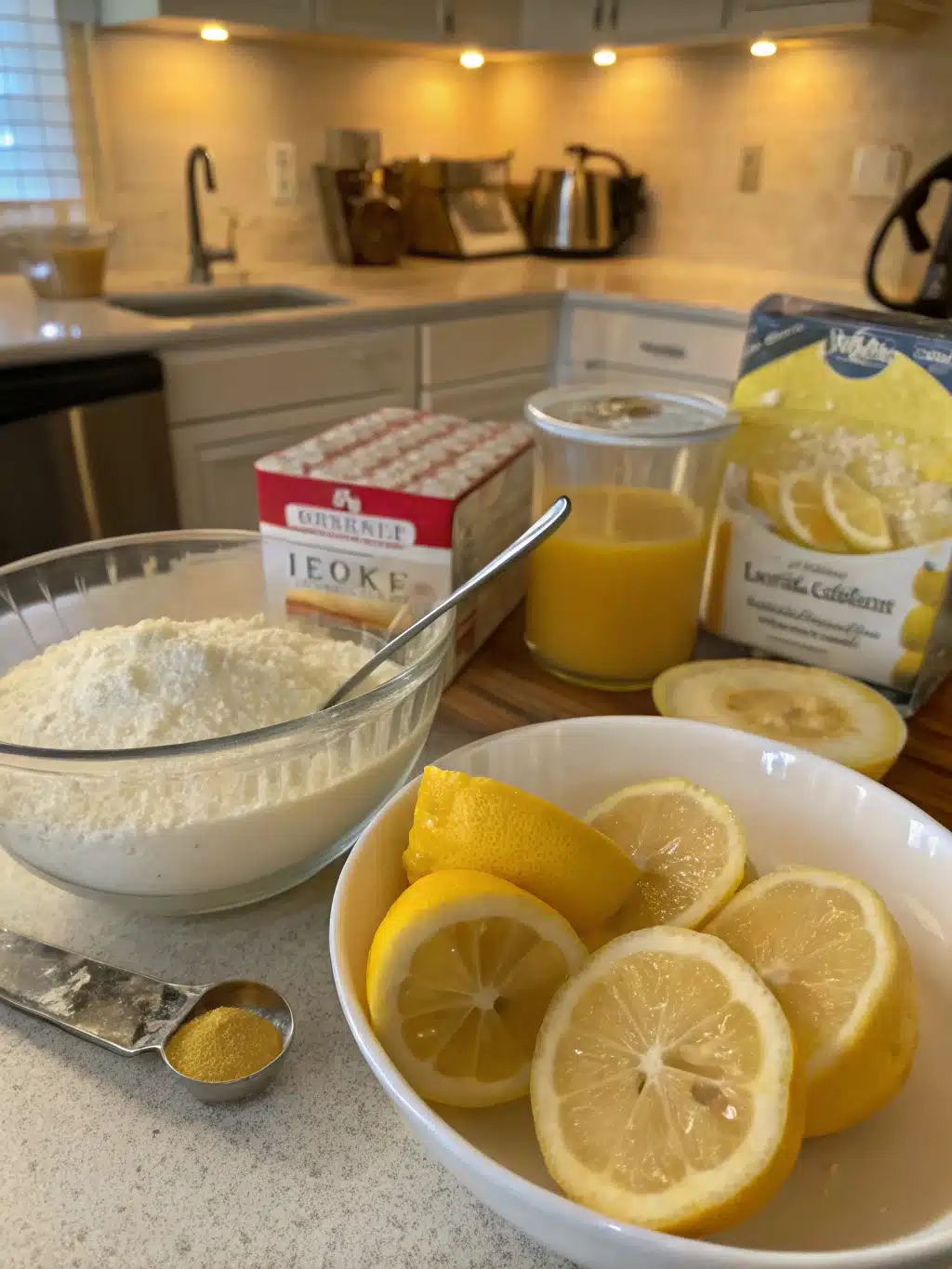 Lemon Dump Cake Recipe