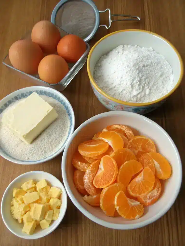 mandarin orange cake recipeingredients