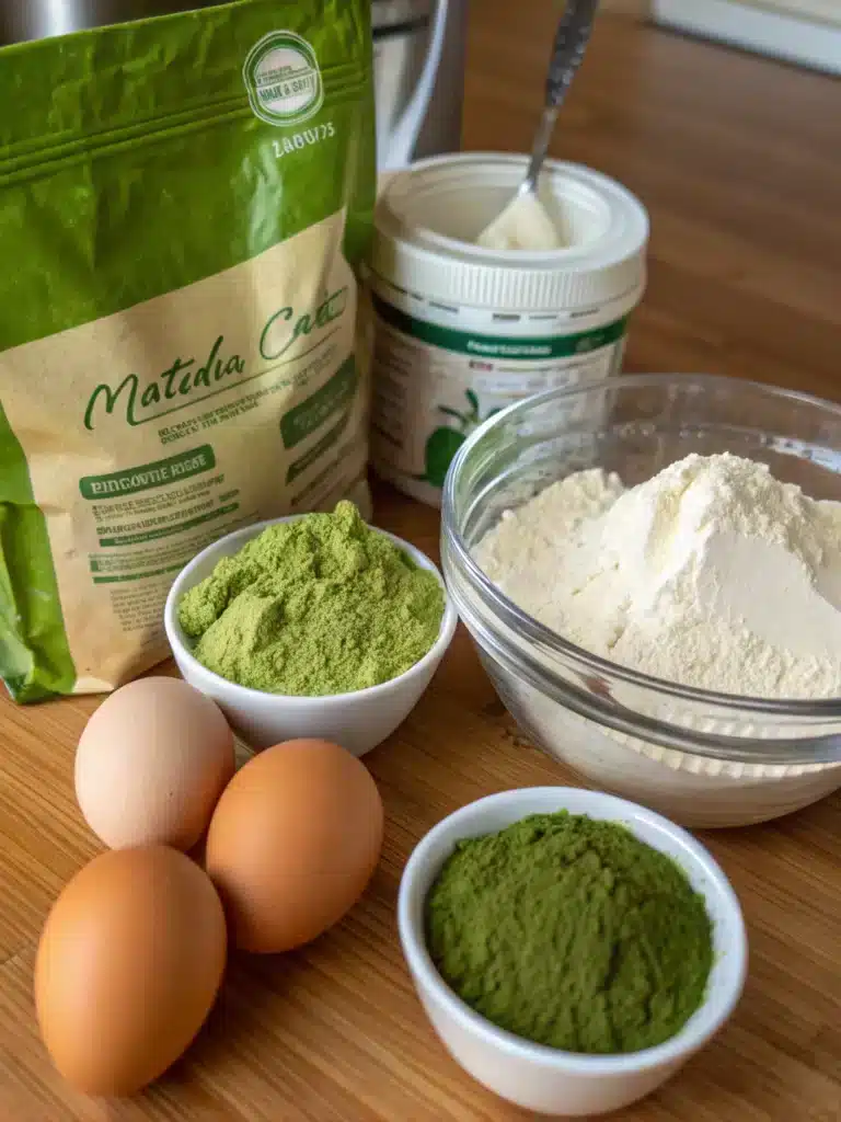 matcha cake recipeingredients