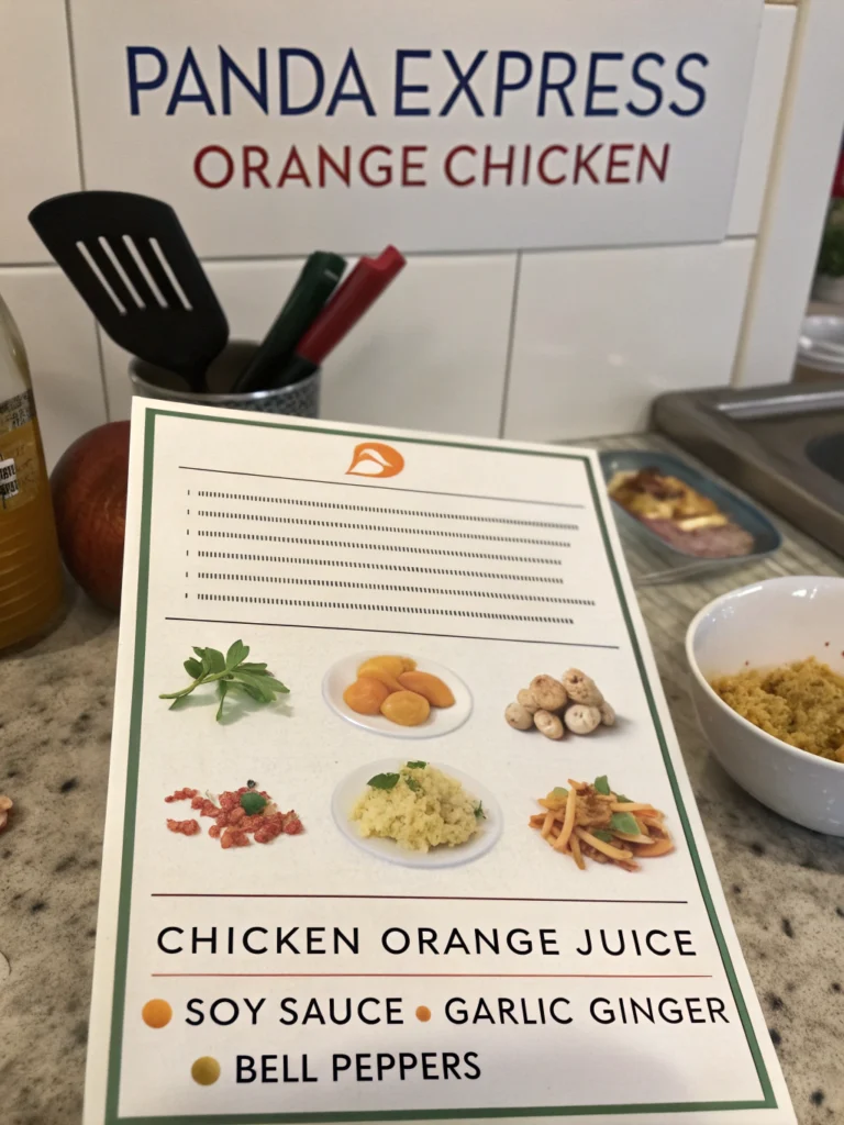 panda express recipe for orange chickeningredients