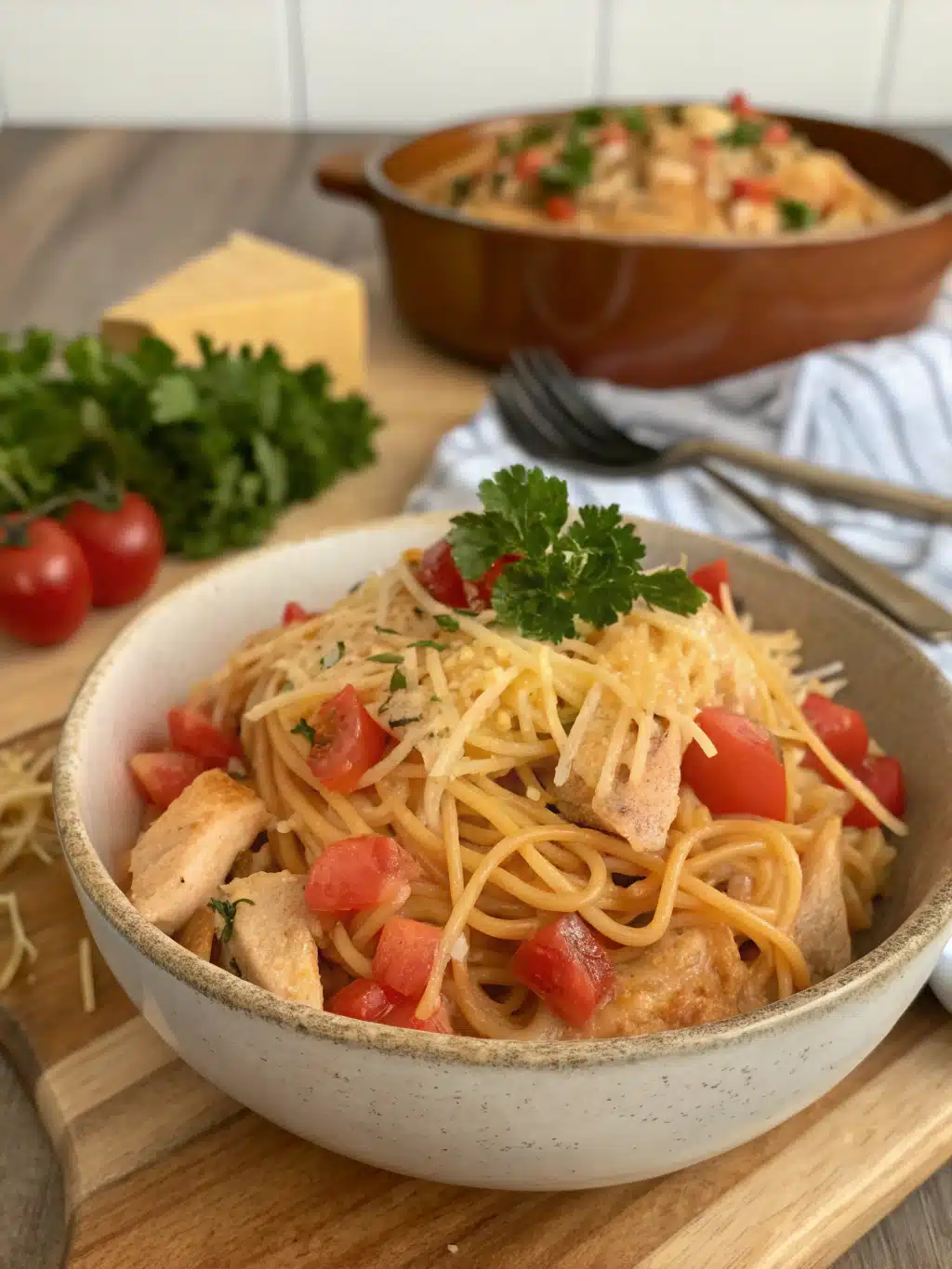 rotel chicken spaghetti recipe