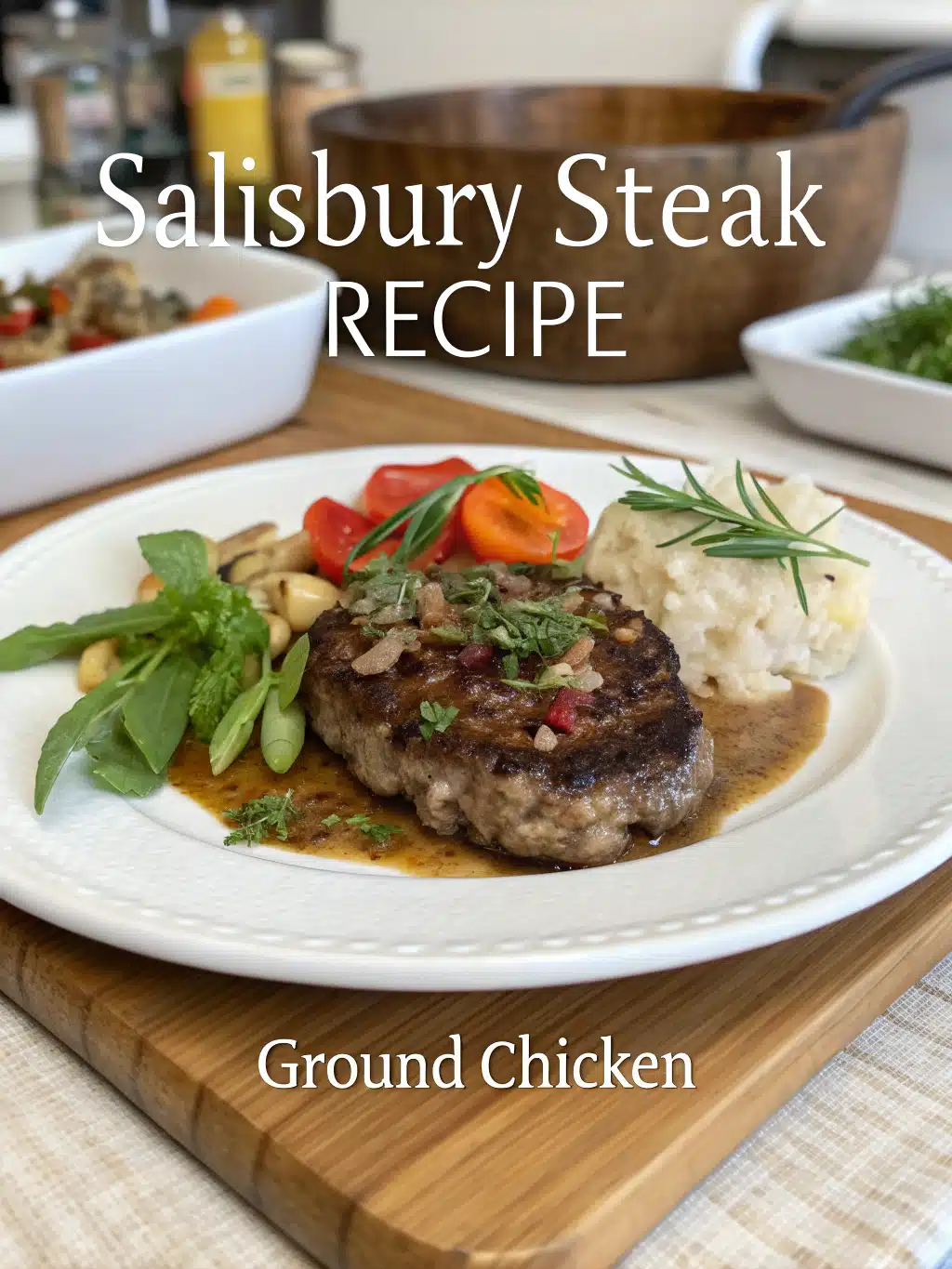 salisbury steak recipe with ground chicken