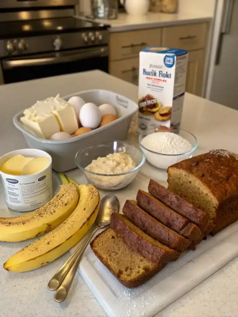 banana bread recipe using cake mixingredients