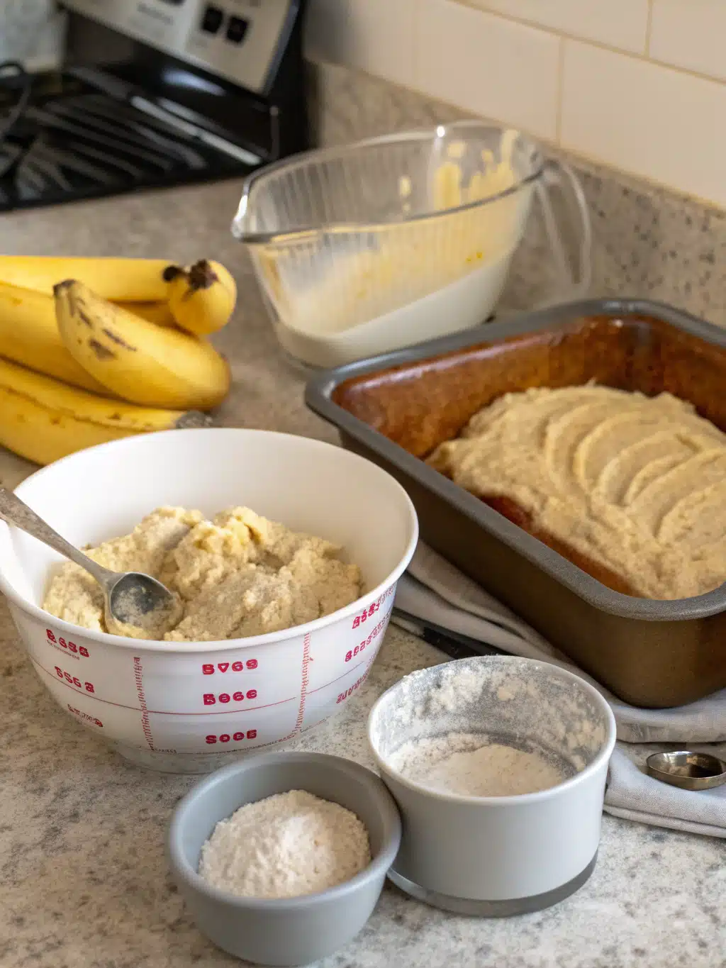 banana bread recipe using cake mix prep