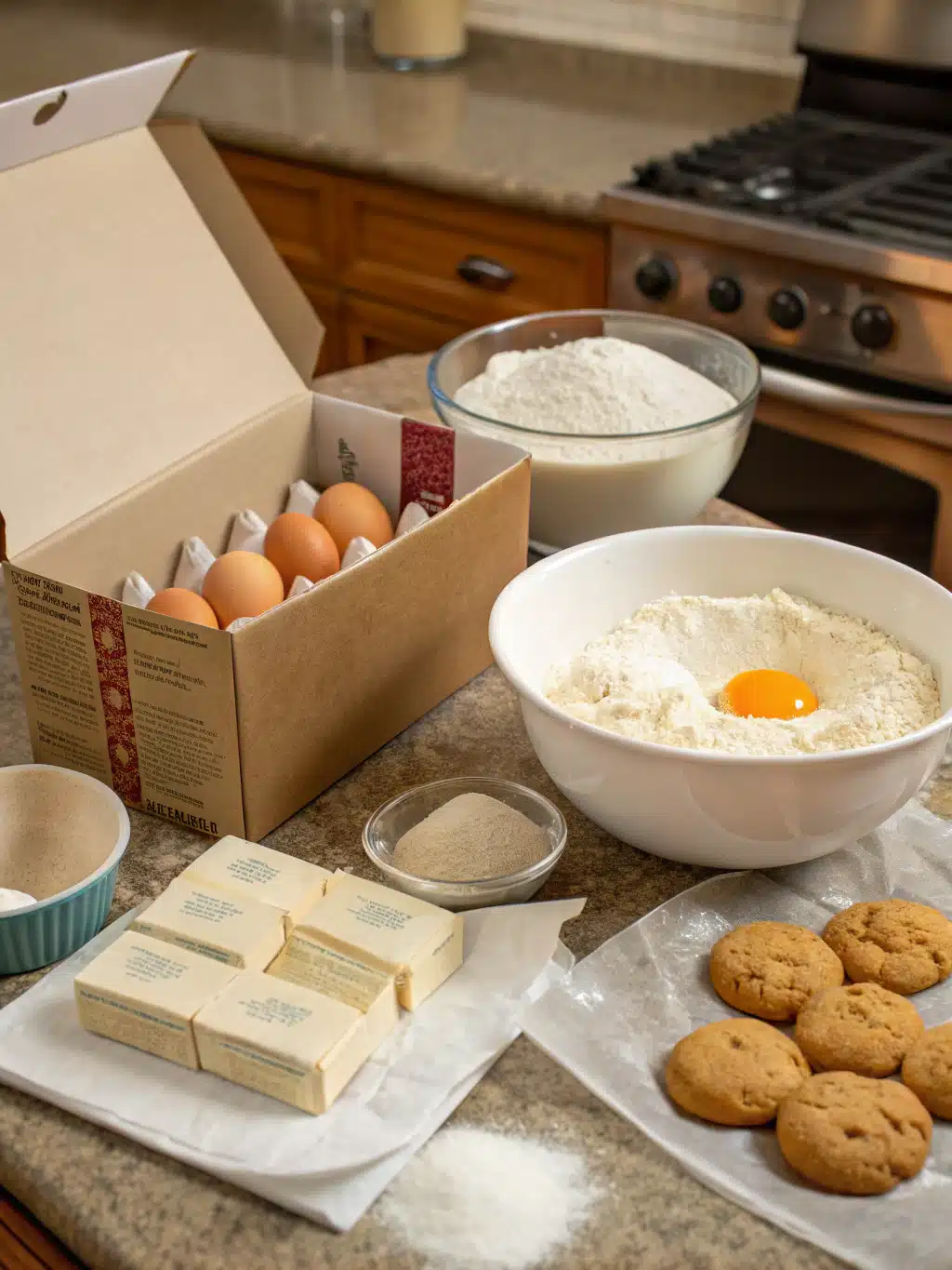 cake box cookies recipe preparation