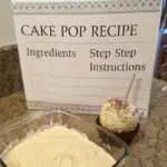 cake pop recipe with cake mix