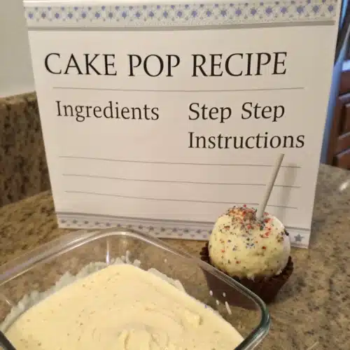 cake pop recipe with cake mix