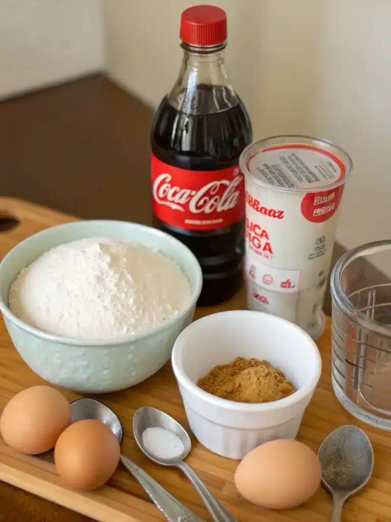 coke cake recipeingredients