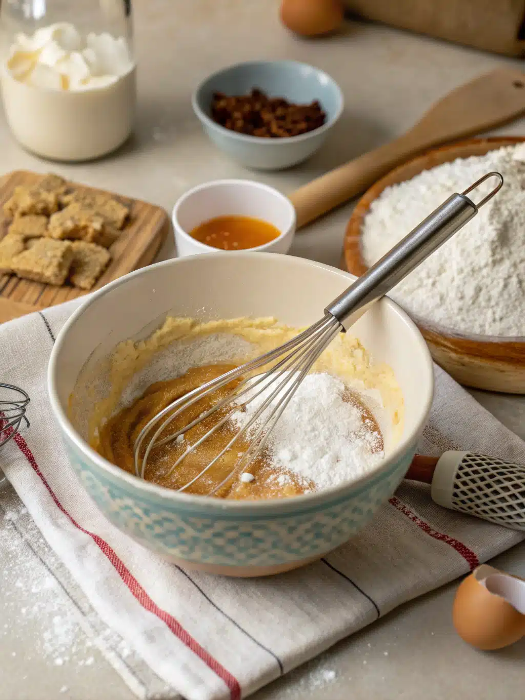 Honeybun Cake Preparation