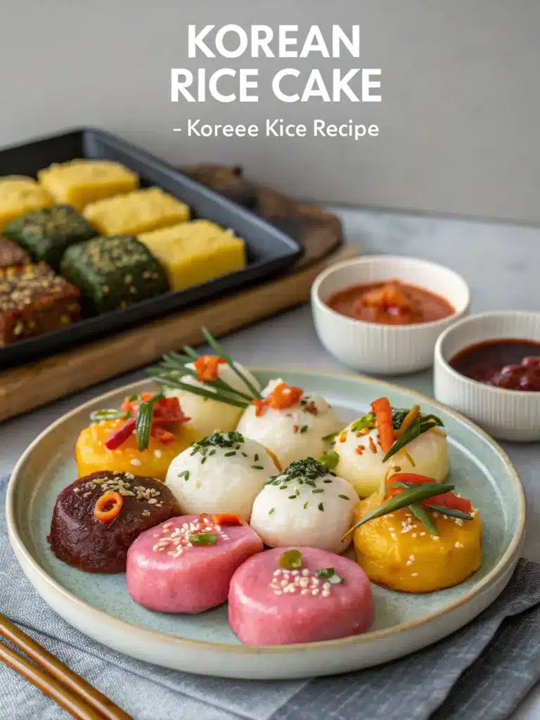 korean rice cake recipe