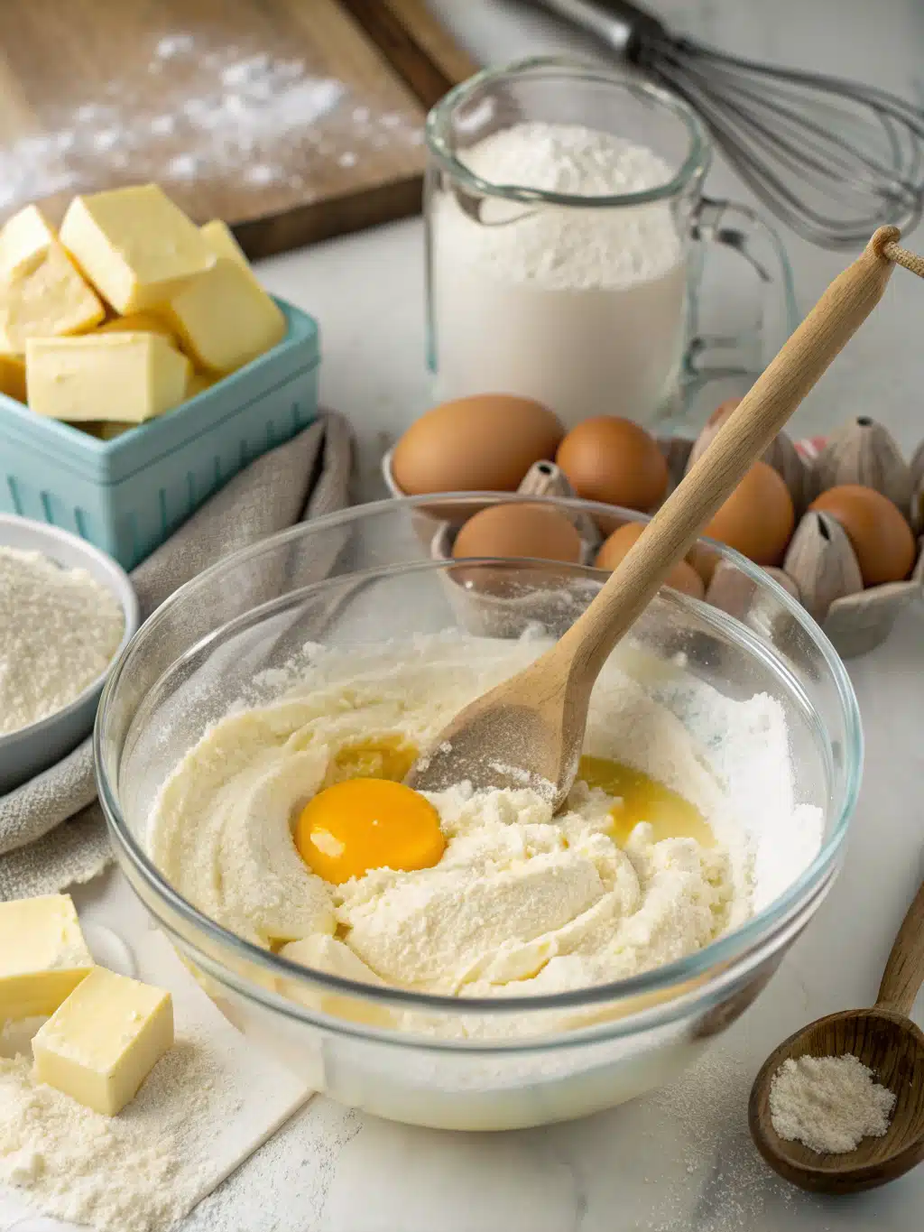 million dollar pound cake recipe prep