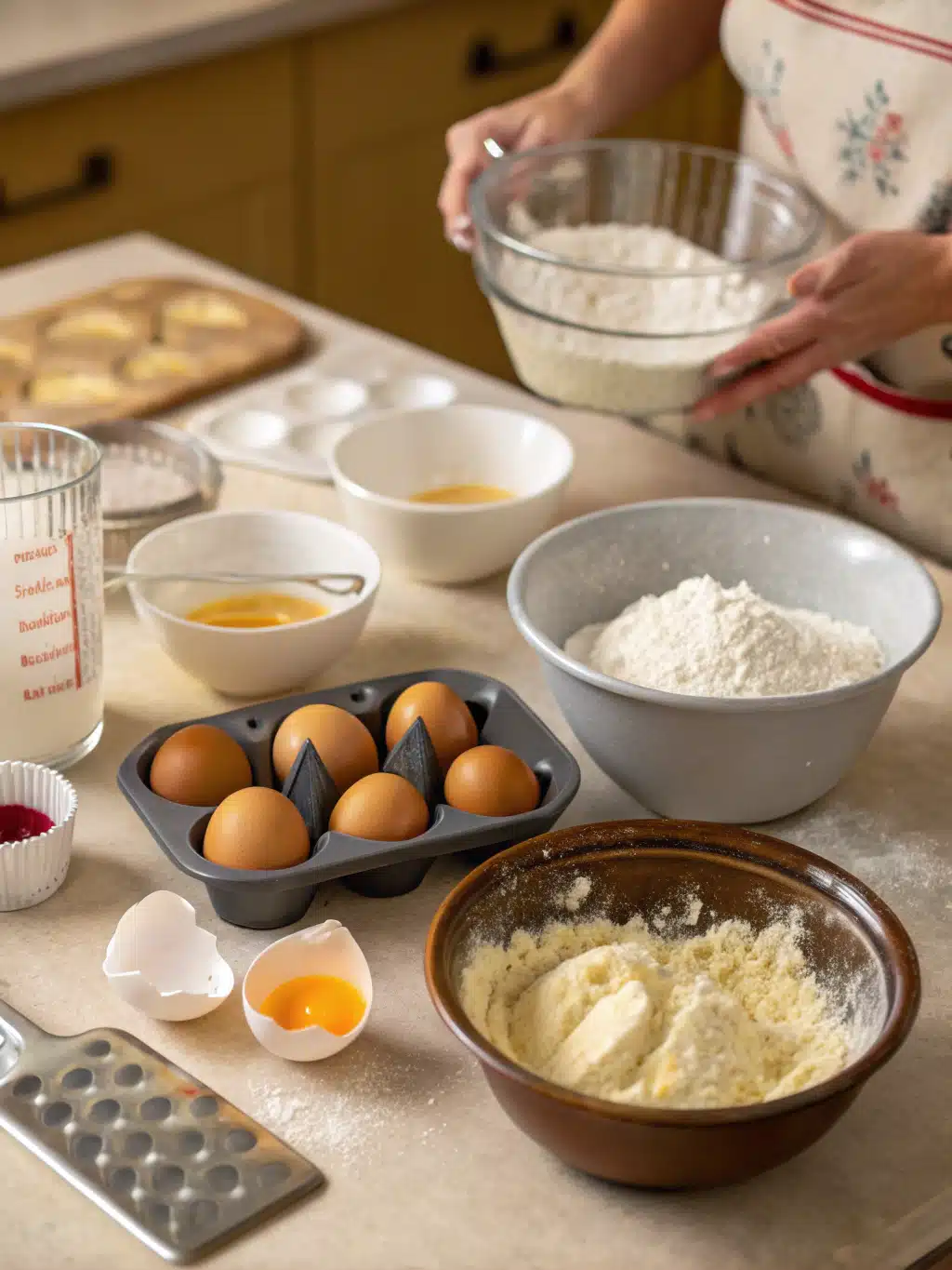 mini bundt cake recipes prep