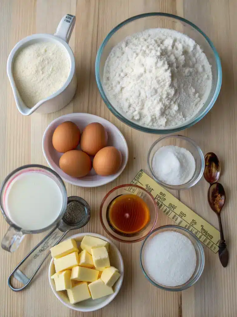 mini cake recipeingredients