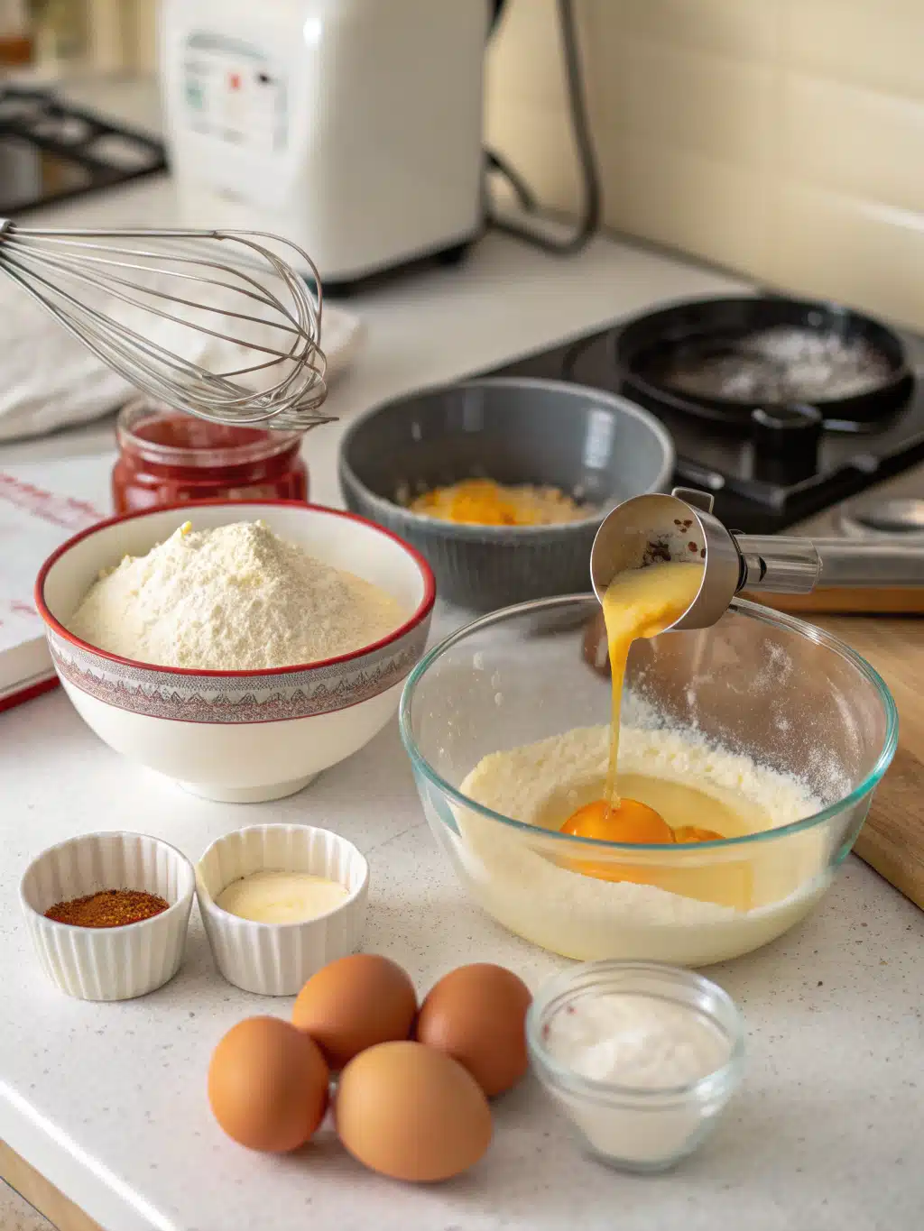 Mini Cake Recipe Preparation
