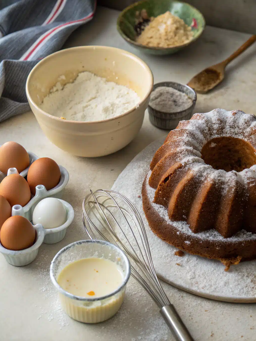 nothing bundt cake recipe prep