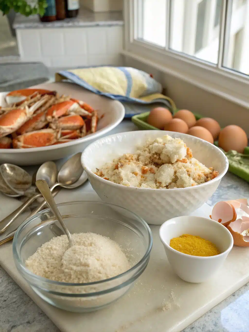 Old Bay Crab Cakes Preparation