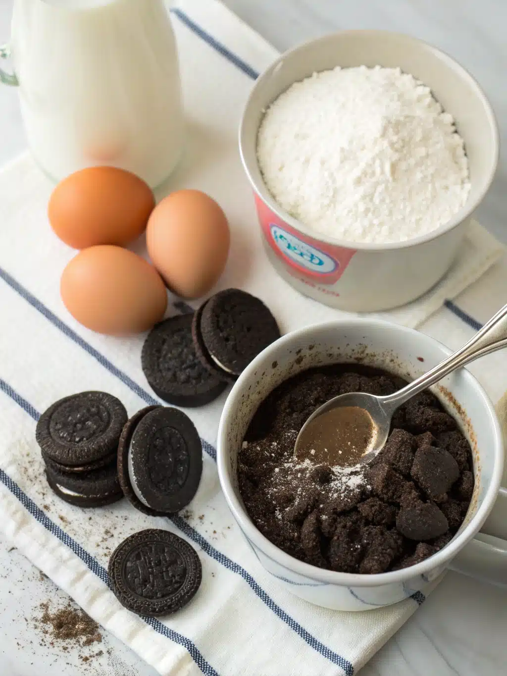 oreo mug cake recipe