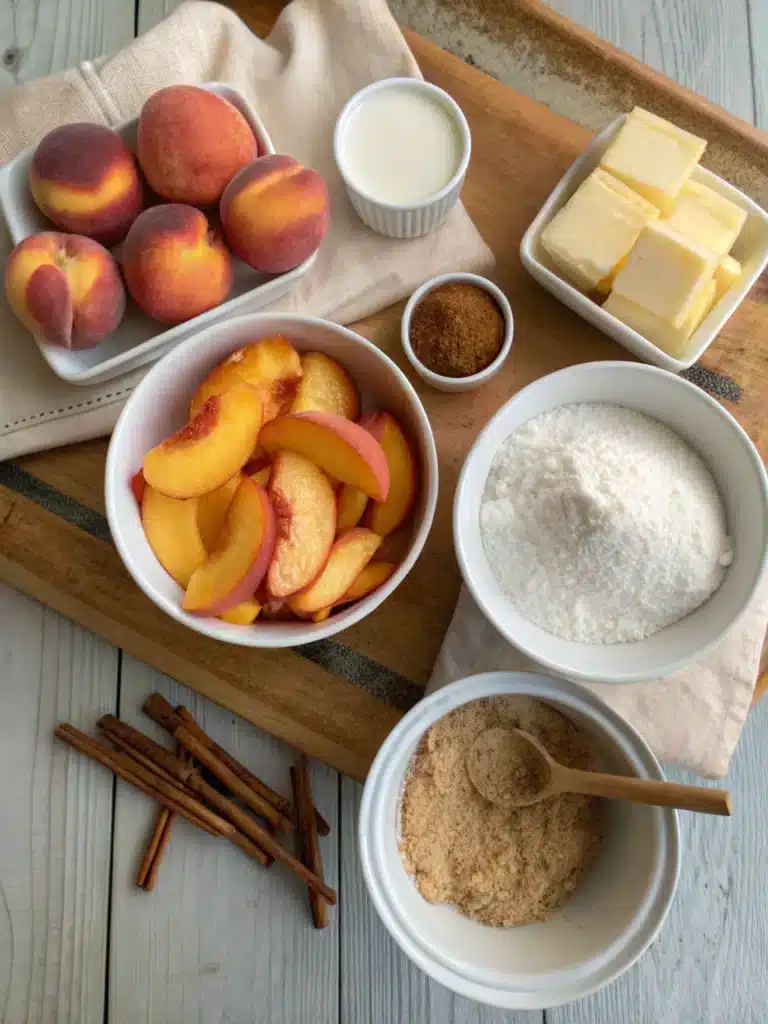 peach dump cake recipesingredients