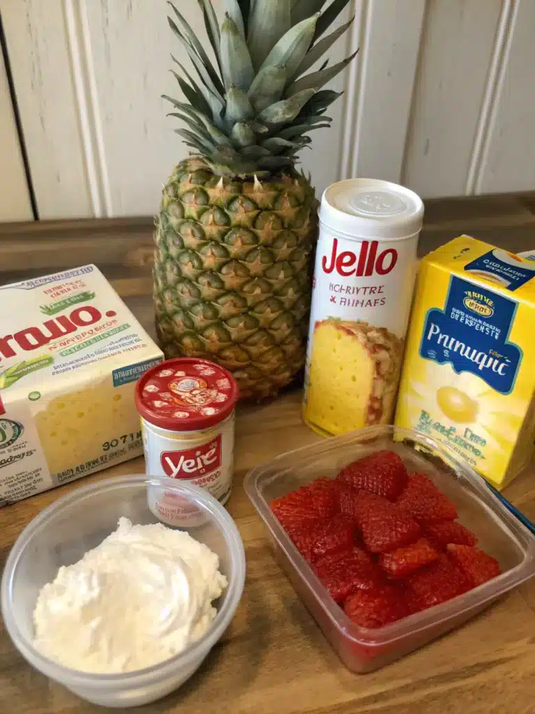 pineapple dump cake recipeingredients