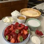 strawberry cheesecake cake recipe